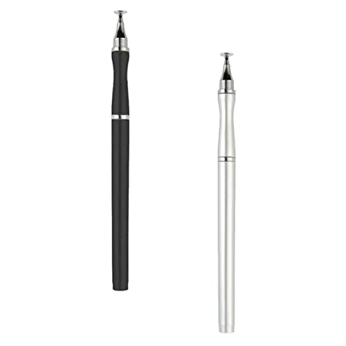 GAROZATION 2St Stift Bildschirme Tinte Kugelschreiber universal Pen schreibkladde Touch Pen für Tablet touchpen schreibfeder Stylus pens Smartphone Pen Drawing Pen capacitive Stylus Pen Abs von GAROZATION