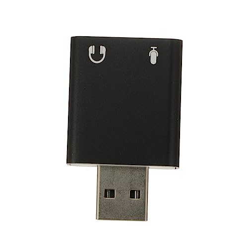 GAROZATION Externe USB-soundkarten USB-audiokapitel Mit Mikrofon- Und Kopfhörer-buchse von GAROZATION