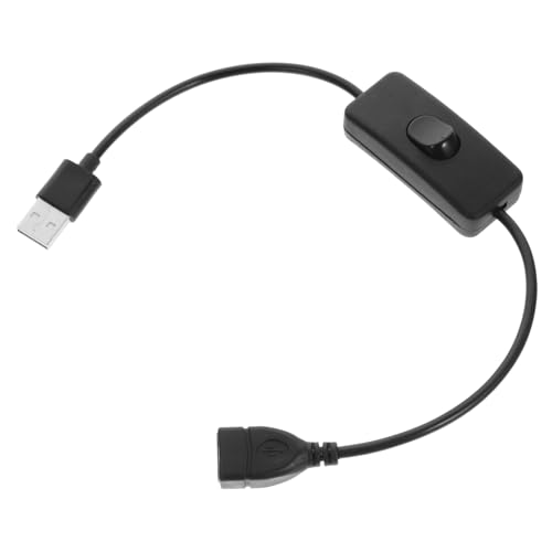 GAROZATION USB Schalter On/Off Schalter Kabel Für USB Geräte USB Verlängerungskabel Mit Schalter Für Lampen Und Kleine Elektrogeräte von GAROZATION