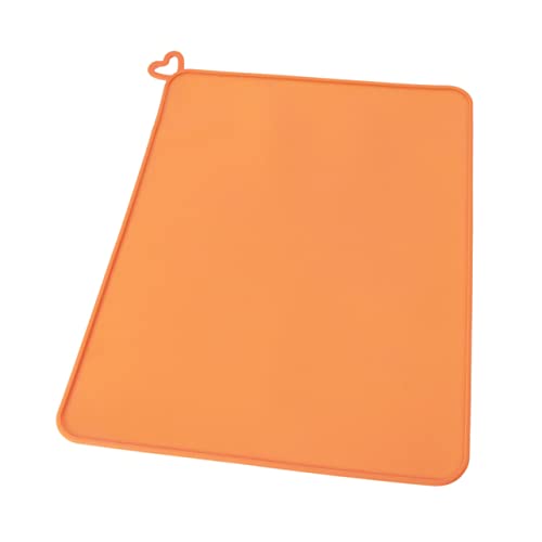 GARVALON Lichthärtende Matte Zubehör Für 3d-drucker Bauoberfläche Für 3d-drucker Dlp Schlagmatte 3d-drucker Für Kinder 3d-druckermatte 3d-druckstift Computer 3d-druck-stiftmatte Orange von GARVALON