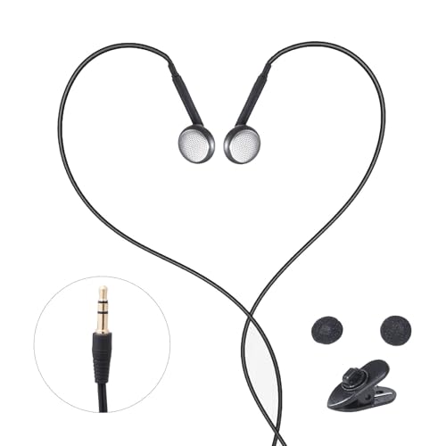 Kabel-Kopfhörer, 3,5 mm, In-Ear-Kopfhörer, Laptop, langes Kabel, Kopfhörer-Verlängerungskabel für 3,5-mm-Geräte von GDFHYJN(グフン)