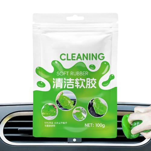 Car Cleaning Gel - Dashboard Cleaning Gel | Car Putty Cleaning Gel Interior Car Cleaner | Car Detailing Tools, Cleaning Putty, Multifunctional Car Interior Cleaner for Keyboards, Appliances Office von GEBBEM