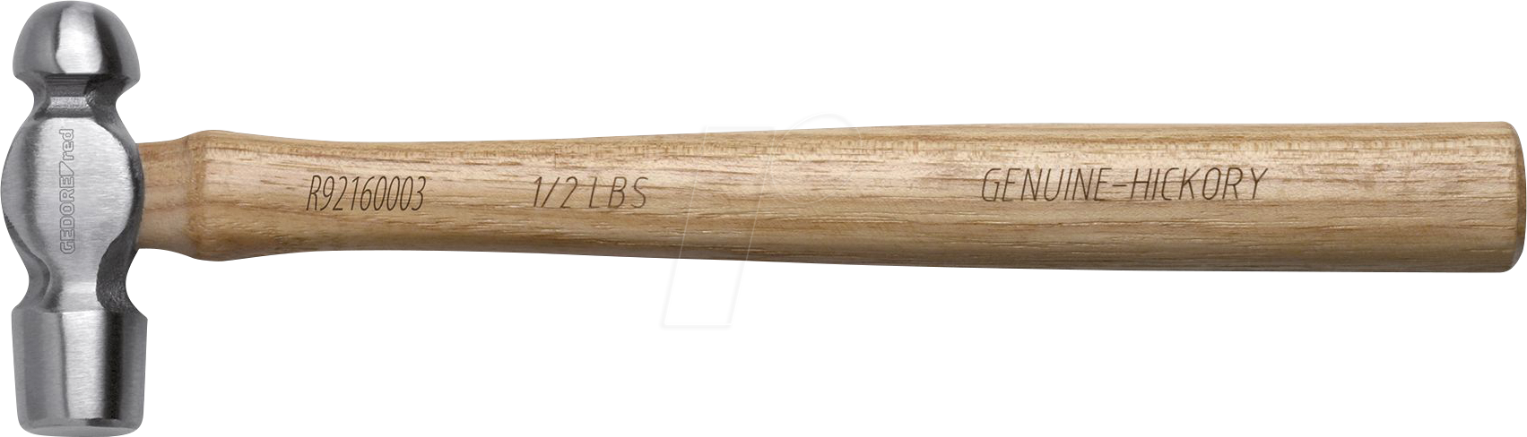 GEDO R92160003 - Schlosserhammer, englisch, 1/2lbs, Holzgriff von GEDORE WERKZEUG