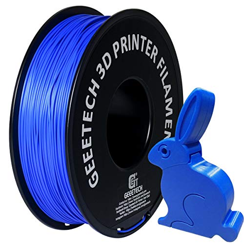 GEEETECH Filament PLA 1.75mm for 3D Drucker 1kg Spool, Royal Blau von GEEETECH