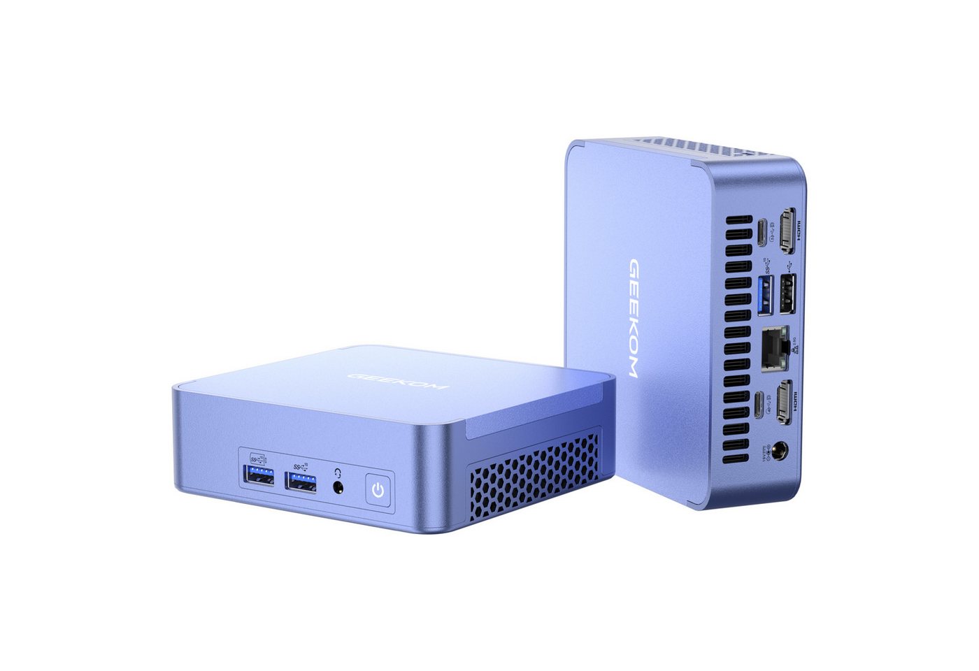 GEEKOM AX8 Pro Mini-PC (AMD Ryzen 9 8945HS, AMD Radeon 780M, 32 GB RAM, 2000 GB SSD, DDR5, PCle SSD Gen4, Windows 11 Pro) von GEEKOM