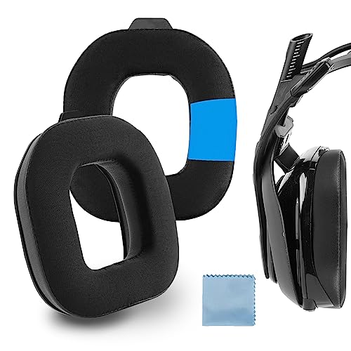 GEEKRIA Sport Cooling-Gel-Ersatz-Ohrpolster für Astro A40 TR-Kopfhörer, Ohrpolster, Headset-Ohrpolster, Ohrmuschel-Abdeckung, Reparaturteile (schwarz) von GEEKRIA