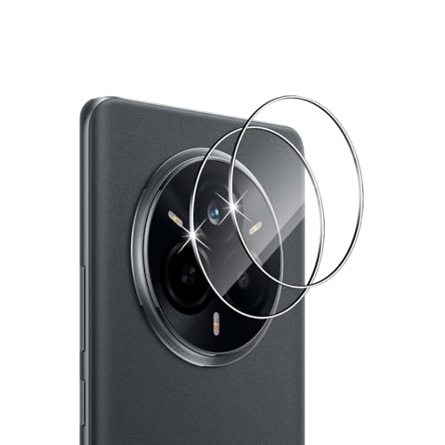 GEEMEE kompatibel mit Realme 14 Pro 5G/Realme 14 Pro Plus/Realme 14 Pro+ Kameraschutz für Panzerglas Schutzfolie, 2 Stück 9H HD Anti-Kratzer Kamera Displayschutz, 2.5D Blasenfrei Folie Glas Folie von GEEMEE