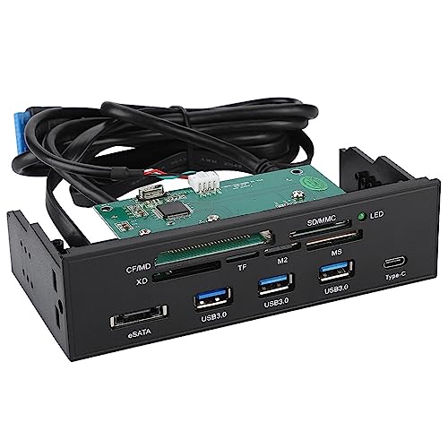 Interner Kartenleser, Hochgeschwindigkeit 6 -Karten -Slots -Karten -Leser Zubehör Easy Installieren Sie USB 3.1 -Port für M2 MSO -Speicher von GEERYZHE