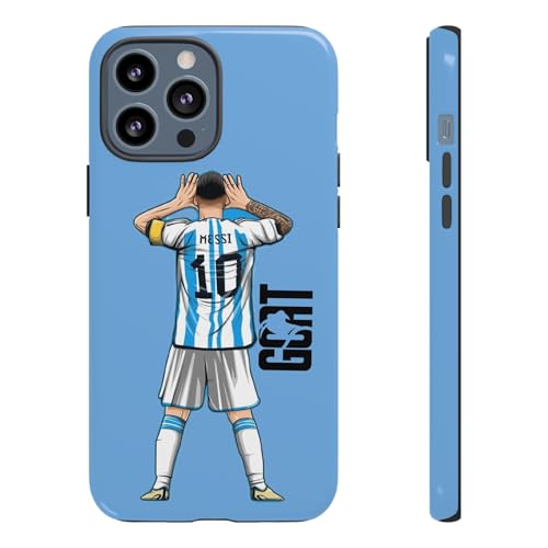 Football Legend Fan Edition Harte Hülle für iPhone, Samsung und Google Pixel | Doppelschicht Schutz | Mattes und glänzendes Finish von GENERIC