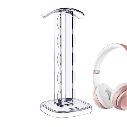 GENODA Headset-Ständer für Schreibtisch, PC-Zubehör, universeller Kopfhörer-Halter mit Schmetterlingsmuster, transparenter Desktop-Kopfhörerständer GENODA Headset-Ständer für Schreibtisch, PC-Zubehör, universeller Kopfhörer-Halter mit Schmetterlingsmuster, transparenter Desktop-Kopfhörerständer von GENODA