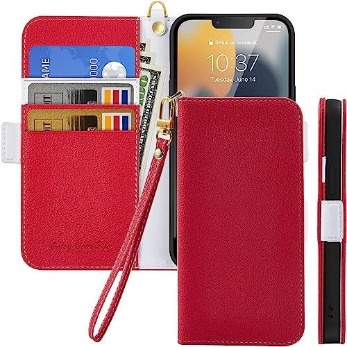 Tiyoo Flip Handyhülle für Samsung Galaxy A71, Premium Magnetische Brieftasche Hülle für Handyschutz, Litschi Muster PU Leder mit Kartenfächern und Handschlaufe, Stoßfeste Handyhülle für Samsung A71, von GEPAS