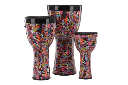 GEWA Liberty Djembé Nestable - Set bestehend aus: 8", 10", 12" - Abstract von GEWA