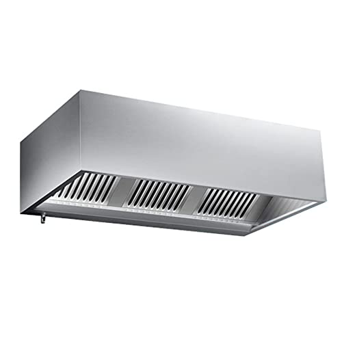 GGM Gastro | KLP129 | Kastenhaube 1,2 m - mit Filter & Lampe von GGM Gastro