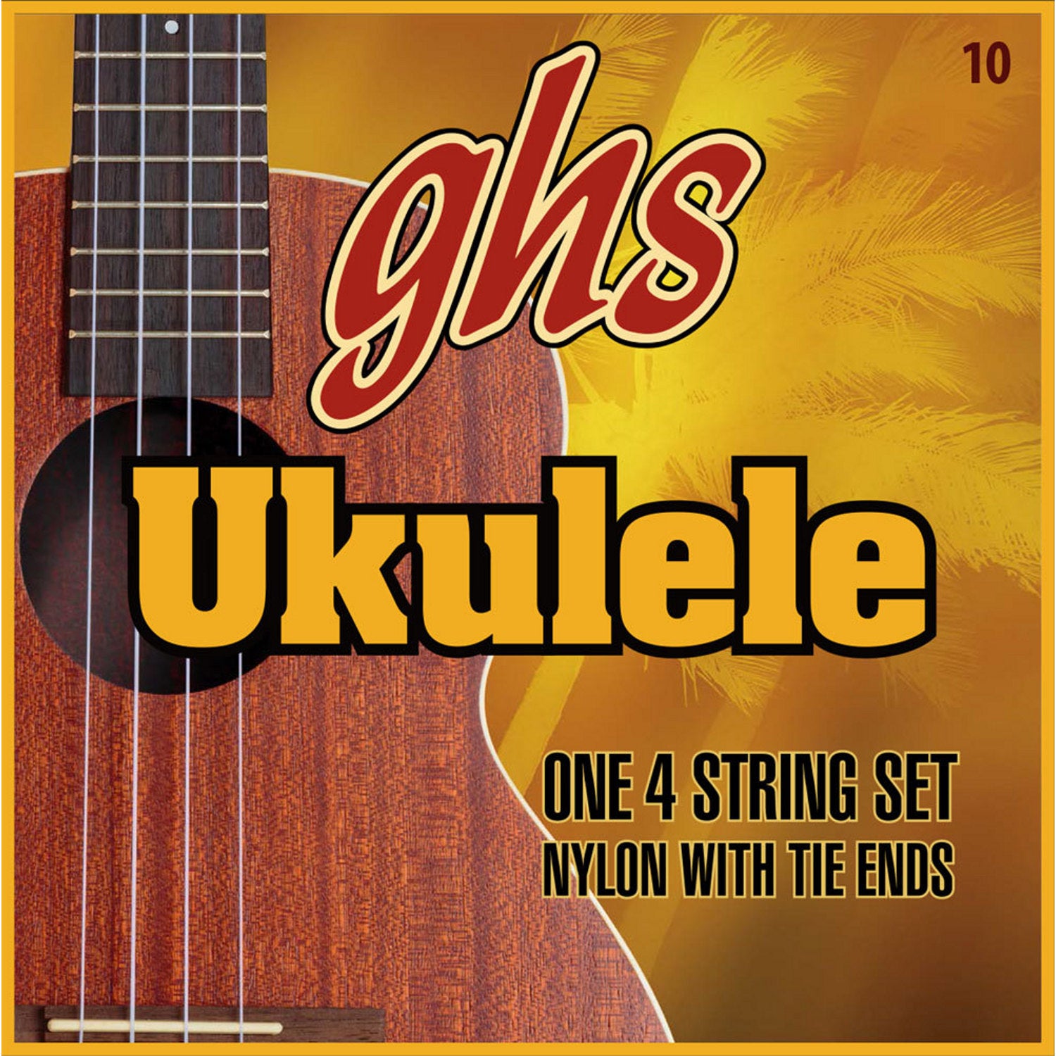 GHS 10 Nylon Ukulele Saitensatz von GHS