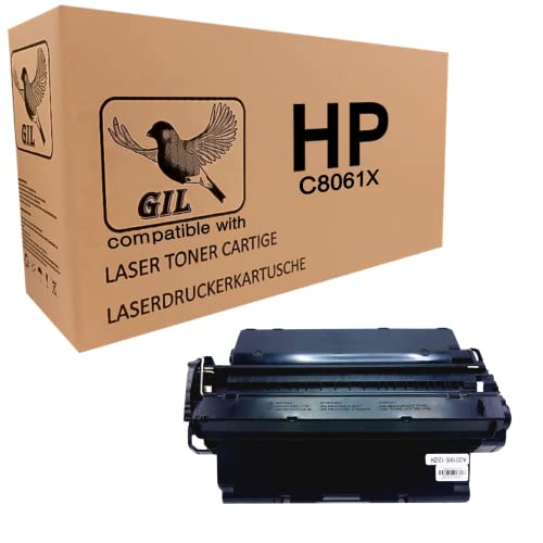GIL C8061X Toner kompatibel für HP Laserjet 4100 4100 DTN 4100 MFP 4100 N 4100 TN 4050 von GIL