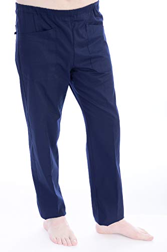 GiMa 21534 Hose, Baumwolle/Polyester, Unisex, Größe L, blau von GIMA