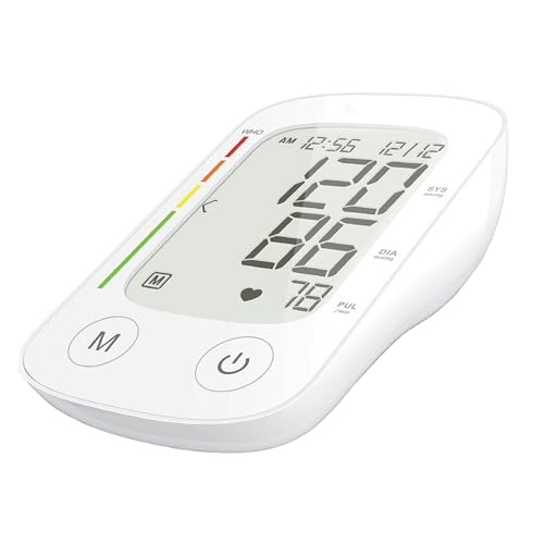 Gima - Jolly Digitales Arm-Blutdruckmessgerät, misst den systolischen und diastolischen Blutdruck sowie die Herzfrequenz, sowohl für den profesionellen als auch für den privaten Gebrauch von GIMA