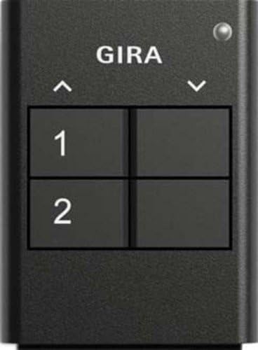 Gira 535210 Funk Handsender 2-Fach Gira eNet, anthrazit von GIRA