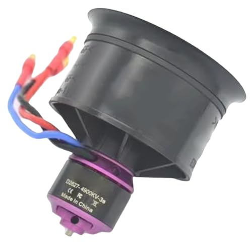 GIWFBQTR 50 mm EDF mit 11 Flügeln, Impeller 3S 2627-4900 KV, Passend für RC-Jet-Flugzeug 50 mm von GIWFBQTR