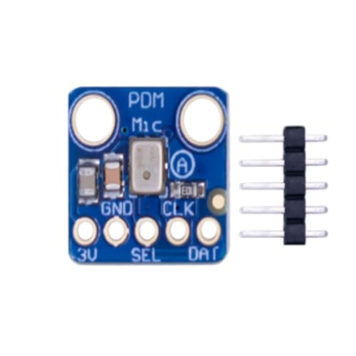 GIWFBQTR MP34DT01 PDM Digitales MEMS-Mikrofonmodul Einfache Pulsdichtemodulationsausgabe Kleines Omnidirektionales Mikrofon von GIWFBQTR