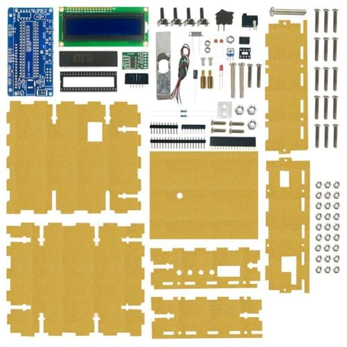 GIWFBQTR Mikrocontroller Elektronische Waage DIY Kit mit Halterung Wägezellenschaltung Experimente Teile Selbst Montierte Leiterplatte von GIWFBQTR