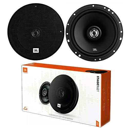 2 Lautsprecher kompatibel mit JBL STAGE1 621 Koaxial 2-Wege 6,5" 16,50 cm 165 mm 35 Watt RMS 175 Watt max. Impedanz 4 Ohm 90 db für Auto, pro Paar von GK SOUND