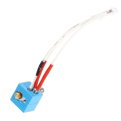 GLEAVI 1 Satz Druckkopf Drucker-Extruder Stepper Verstemmen von Düsenspitzen Tinte nachfüllen Nachfüllung Extruder-Kit für 3D-Drucker Extruderdüse Heizblock 0,4 mm Düse Rostfreier Stahl von GLEAVI