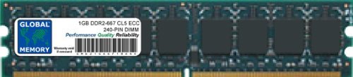 GLOBAL MEMORY 1 GB DDR2 667 MHz PC2–5300 240-PIN ECC DIMM (UDIMM) Arbeitsspeicher für Servers/WORKSTATIONS/MAINBOARDS von GLOBAL MEMORY