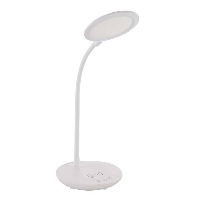 LED Tischleuchte, Wireless Charger, dimmbar, Flexo, H 54 cm von GLOBO LIGHTING