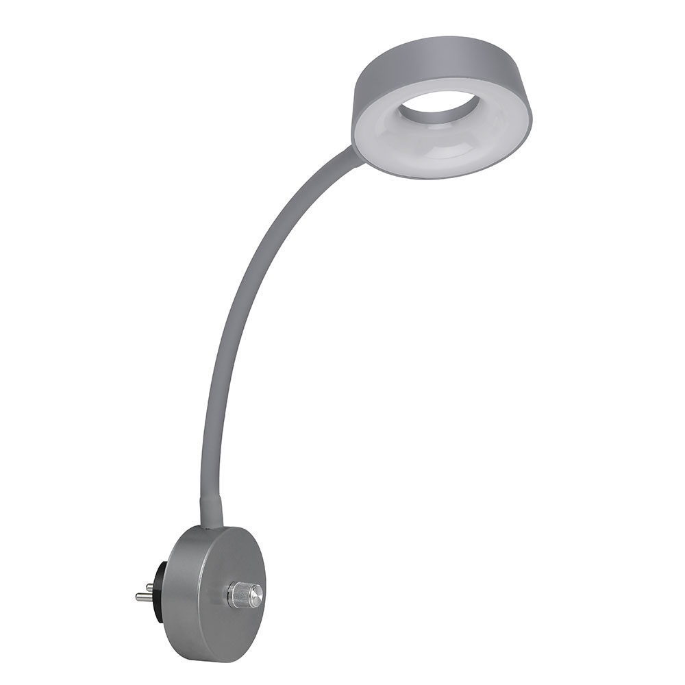 LED Wandleuchte, Silber, Flexo, Dimmer, Direct-Plug-in von GLOBO LIGHTING