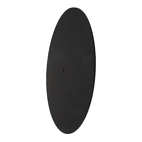 GLSTOY Plattenspieler Matte 3mm Dicke Filzplatte Für Schallplatten Schützende Vinyl Record Mat Antistatisch Perfekt Für Den Optimalen Und Den Schutz Ihrer Schallplatten von GLSTOY