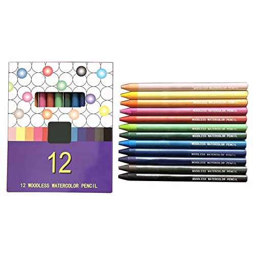 12 Stücke Hochwertige Aquarellstifte Buntstifte Set Weihnachtsfeierbevorzugung Für Kinder Studenten Kartenherstellung Scrapbooking von GMBYLBY