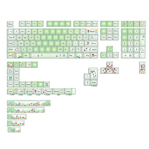 145 Tasten Meow Star Man MDA Profile Keycaps PBT DYE-Sublimation Keycap für mechanische Tastaturen MX Switches PBT Dye Sublimation Keycap von GMBYLBY