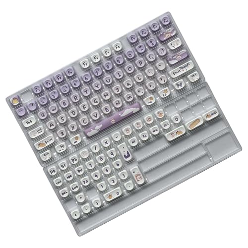 GMBYLBY 116PCS Mechanische Tastatur Tastenkappen Cartoon Tastenkappen Set Wärmesublimiertes Anpassungsgeschenk von GMBYLBY