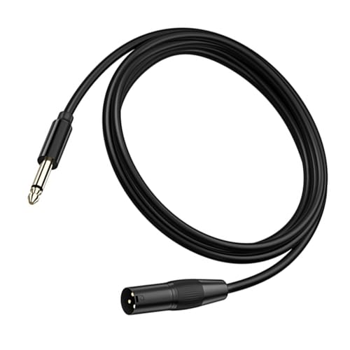 GMBYLBY 3Pin Mikrofon Verlängerung Kabel Adapter 3Pin Stecker Auf 6 35mm Stecker Mikrofon Anschlüsse Für Lautsprecher Mixer Verstärker von GMBYLBY