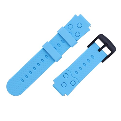 GMBYLBY Passen Sie Silikon Armbandbänder An 16 Mm Breite Für Kinder Smartwatches Uhrenarmband Gürtel Wasserdicht Ersatzarmband Für 16 Mm Kinder Armband von GMBYLBY