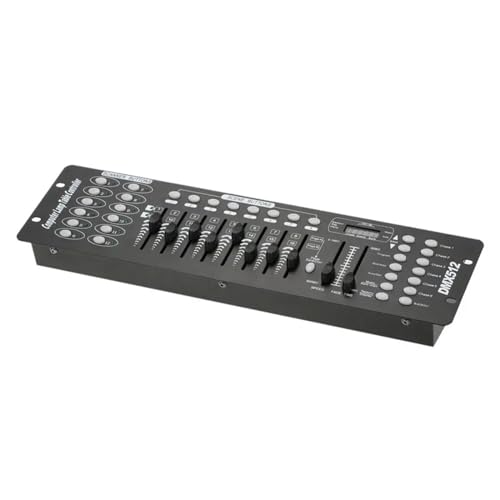 DJ-Controller 512 DMX-Controller, 192 Kanäle, Konsole, Bühnenbeleuchtung, Party-DJ-Licht-Controller-Ausrüstung, Strahler, Beam Wash, DJ-Operatoren von GMUME