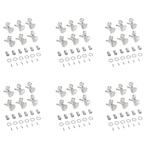 GNURBDILFO 36 Stücke 6R Gitarren Stimm Wirbel Stimmgeräte Mechaniken Kopf für GNURBDILFO 36 Stücke 6R Gitarren Stimm Wirbel Stimmgeräte Mechaniken Kopf für von GNURBDILFO