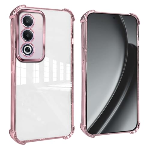 GOGME Hülle für Xiaomi Redmi 9 Verstärkte Ecken Handyhülle mit Kamerafolie Schutzhülle/TPU Kratzfest Stoßfest Weich Transparent Design - Rot von GOGME