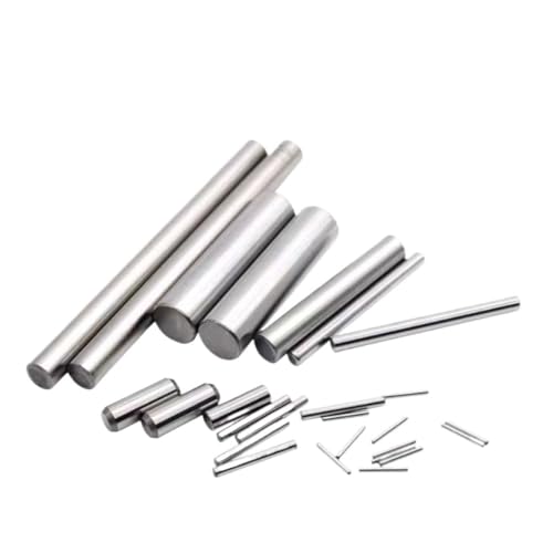 25 Stück feste Welle aus Edelstahl 304, massive Stange, Durchmesser 2 mm, 3 mm, 4 mm, zylindrischer Stift-Positionierungsdübel for DIY-Modellflugzeuge(2MM*30MM) von GOHAPY