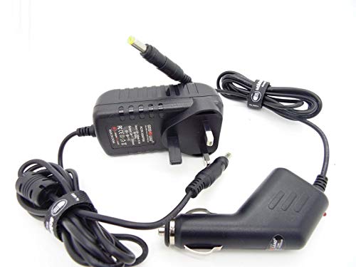 9 Volt 7,5 V Netzadapter Kfz-Ladegerät-Set für Kinder Vtech Innotab 2 Inno Tab 2 von GOOD LEAD