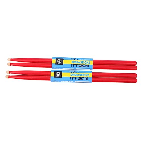 GOOHOCHY Farbige 5A Ahorn Drumsticks Schlagzeugstöcke Für Percussion Instrumente Ideal Für Schlagzeug Und Musikinstrumente Hohe Qualität Und Langlebigkeit von GOOHOCHY