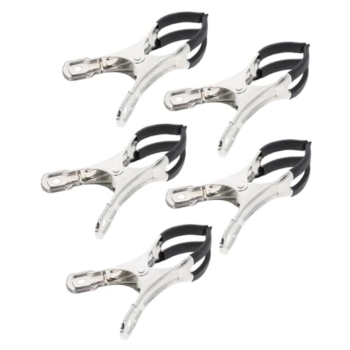 GOOHOCHY Großes Set Von 5 Langlebigen Reparatur Clips Aus Edelstahl Für Saxophon Und Werkzeuge Zur Austausch Von Polstern Für Blasinstrumente Optimal Für Die Instandhaltung von GOOHOCHY