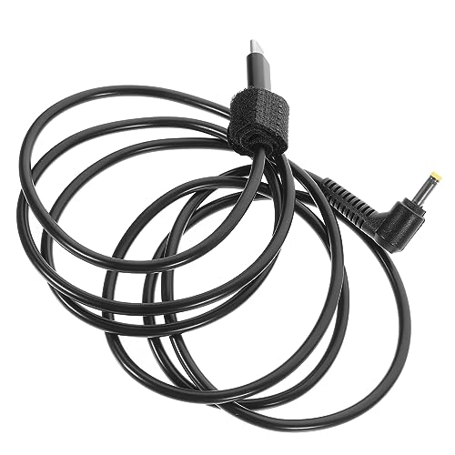 GOOHOCHY Strom Verlängerungskabel Netzstecker-Set Adapterkabel für Laptop Typ-C-auf-DC-Kabel DC-Ladekabel Typ-C-auf-DC-Adapterkabel Typ-C-zu-DC-Netzkabel Typ-C-zu-DC-Adapter PVC Black von GOOHOCHY