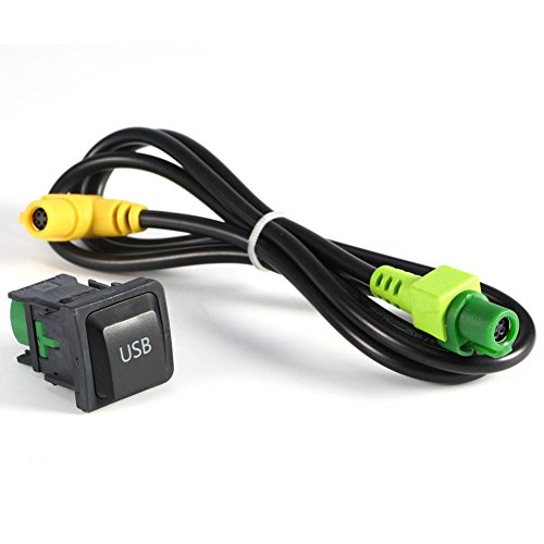 GOTOTOP Auto USB Kabel Adapter mit Schalter USB Auto Audio Player Radio Kabel für Rcd510 Rns315 MK6 MK5 Karte von GOTOTOP