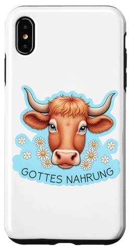 GOTTES NAHRUNG X Grillen Kuh Griller Cow Lecker Rind Bauern Hülle für iPhone XS Max von GOTTES NAHRUNG - Kuh Bauer Kuhbauer Grillmeister