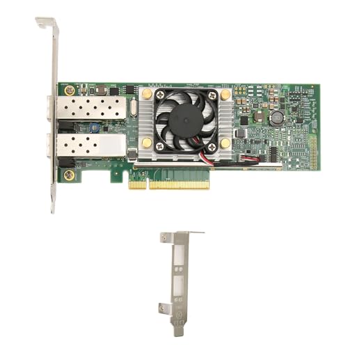 BCM57810S Dual Port SFP 10GbE PCIe X8 Ethernet-Netzwerkadapter mit Lüfter, Multifunktional, für Server von GOWENIC