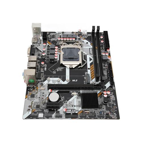 GOWENIC B365 Computer-Motherboard, Dual-Channel-DDR4, NVME M.2-Schnittstelle, PCI E 16X Gen 3.0-Steckplatz, LGA 1151 ATX, Kompatibel mit6 7 8 9 Generation, Core I3 I5 I7, Celeron von GOWENIC