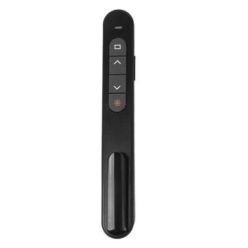 Schnurloser Presenter, Präsentationsklicker, Präsentationsklicker mit USB-Steuerung, PPT-PowerPoint-Fernbedienung für Laptop, für das Büro Im Klassenzimmer, AAA-Batterie Schnurloser Presenter, Präsentationsklicker, Präsentationsklicker mit USB-Steuerung, PPT-PowerPoint-Fernbedienung für Laptop, für das Büro Im Klassenzimmer, AAA-Batterie von GOWENIC