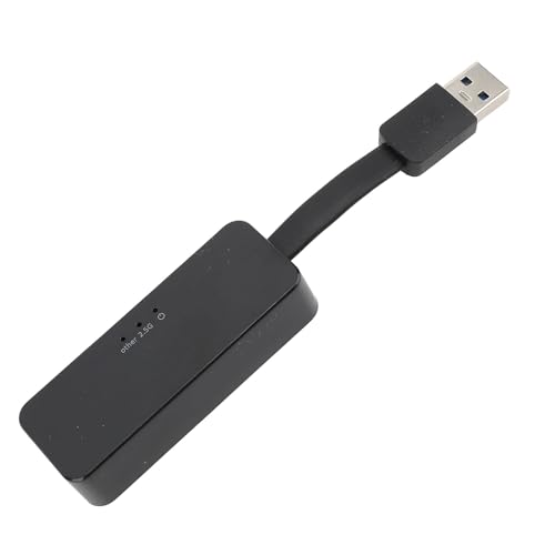 USB-zu-Ethernet-Adapter, USB 3.0 auf 10 100 1000 Gigabit LAN-Netzwerkadapter, RJ45-Anschluss, USB-Ethernet-Adapter für Laptop, PC und Mehr von GOWENIC